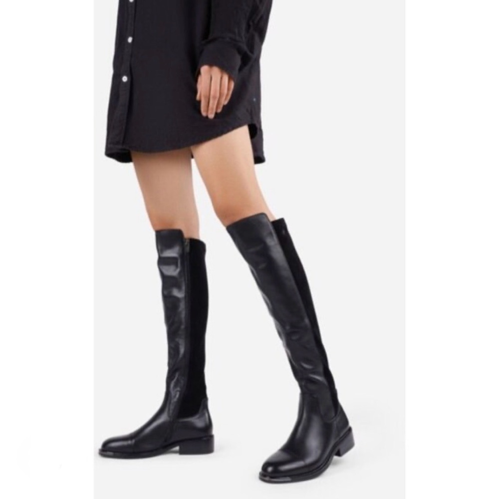 Frye Molly Gore Elastic Back Tall Riding Boot in EUC, size 8